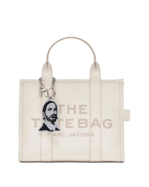 Marc Jacobs White Face Charm Key Holder