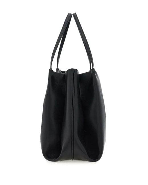 Ferragamo Black Chic Medium Tote Handbag