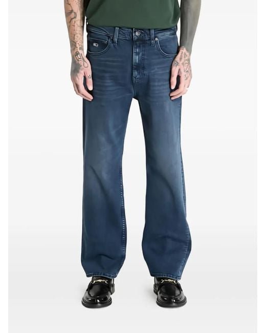 メンズ Tommy Hilfiger Otis ストレートジーンズ Blue