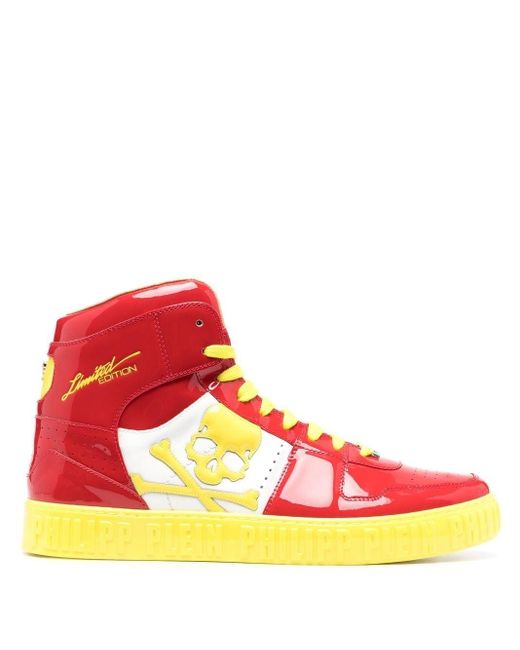 Philipp Plein Skull Lace-up High-top 