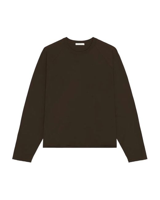 The Row Green Jameson Long-Sleeve T-Shirt for men