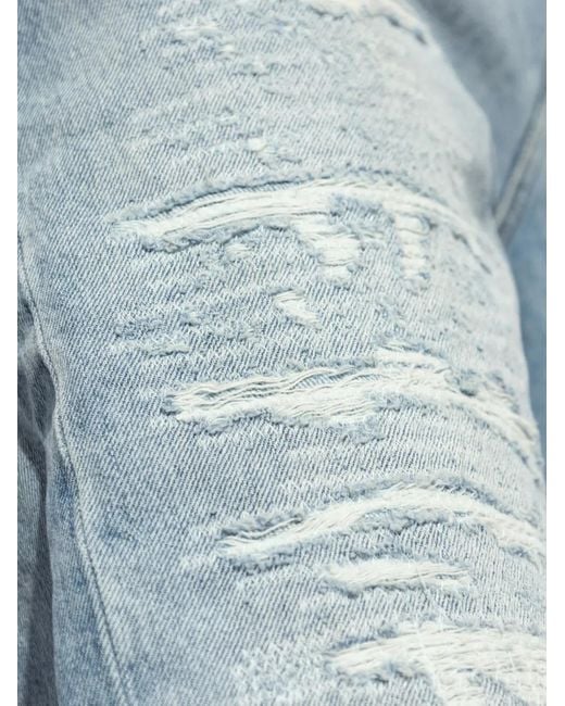 Amiri Blue Ma Quad Repaired Straight Jean for men