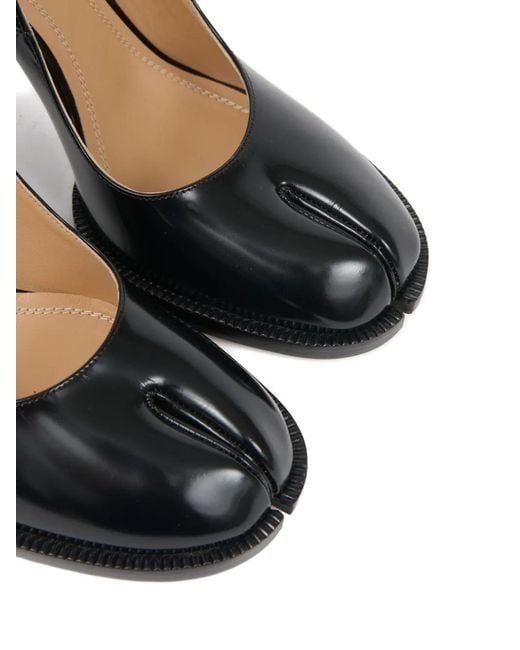 Maison Margiela Black Tabi City Evening Pumps