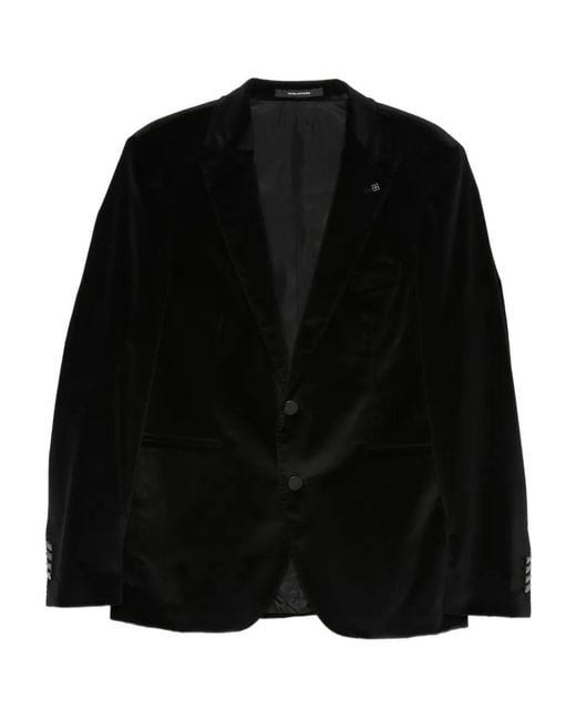 Tagliatore Button Jack Met Textuur in het Black voor heren