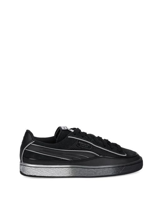 PUMA Black Ahluwalia Suede Sneakers
