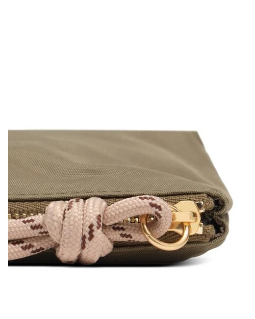 Bimba Y Lola Brown Nylon Coin Purse