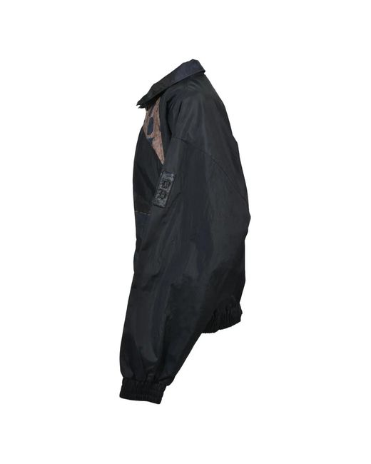Dear BORO Black Transfer-Print Jacket for men