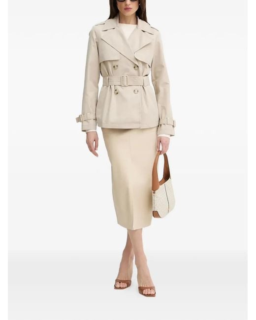 Silvian Heach Natural Double-Breasted Jacket