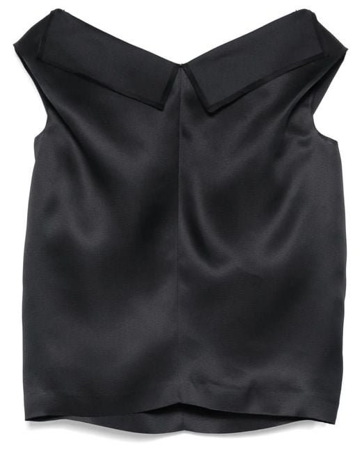 Khaite Black Selly Top