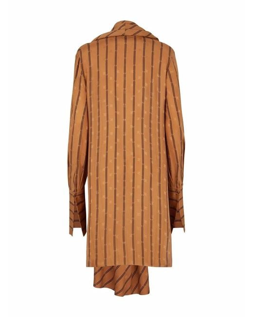 Fendi Dresses Brown