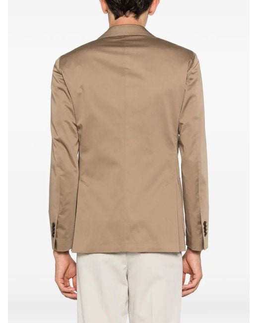 Blazer Con Botones Lardini de hombre de color Natural