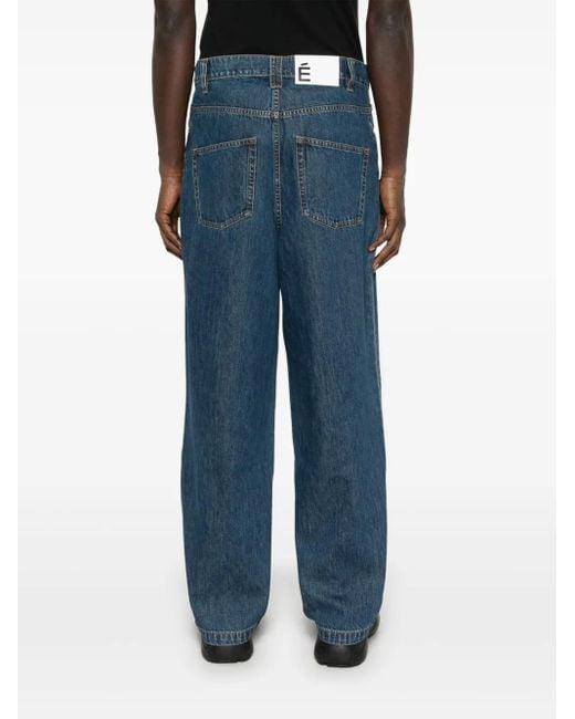Etudes Studio Blue Jeans Mit Weitem Bein