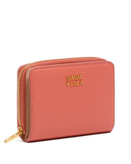 Bimba Y Lola ファスナー財布 Pink