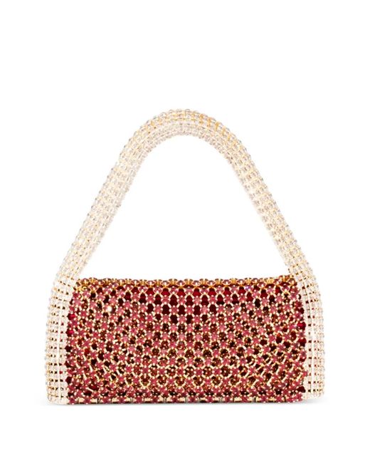 Benedetta Bruzziches Red Rachele Large Shoulder Bag