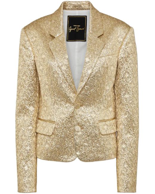 Blazer Good Evening di DSquared² in Natural