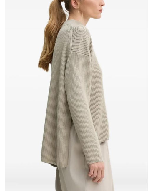Drykorn Natural Ribbed Turtleneck Sweater