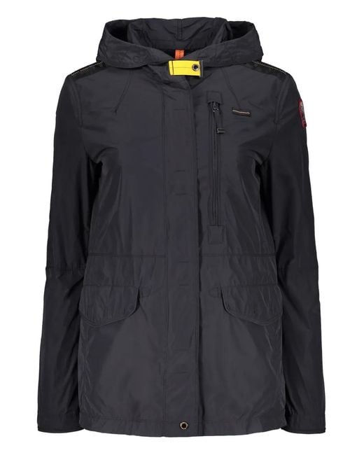 Parajumpers Black Spring Hooded Jacket