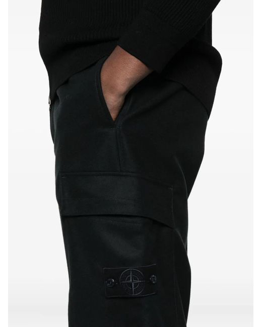 Stone Island Blue Ghost Trousers for men