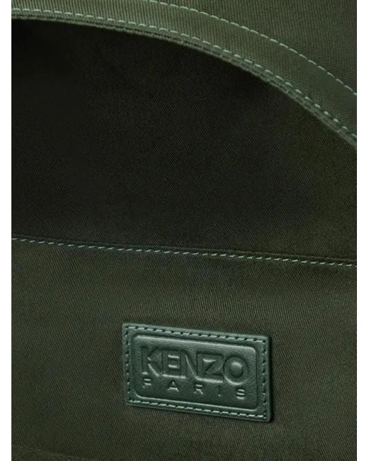 KENZO Rugzak Met Tijgerapplicatie in het Green voor heren