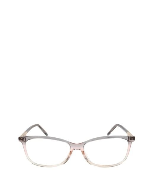 Marc Jacobs Natural Lunettes De Vue À Monture Papillon