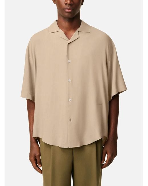AMI Natural Camp Short Sleeved Shirt for men