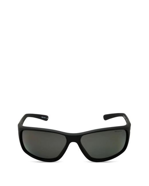 Nike Black Adrenaline Rectangle-Frame Sunglasses for men