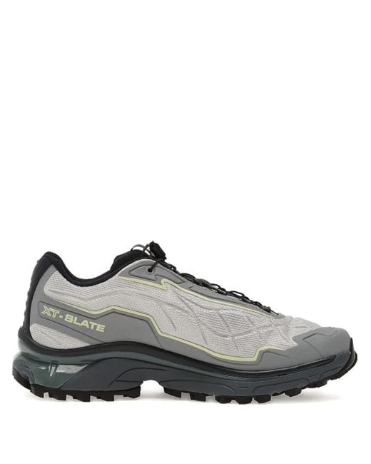 Salomon Gray Strukturierte XT-Slate Sneakers