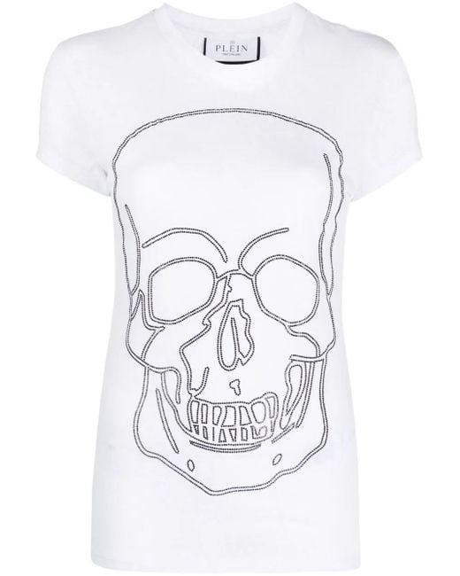 Philipp Plein Sexy Pure Fit Tシャツ White