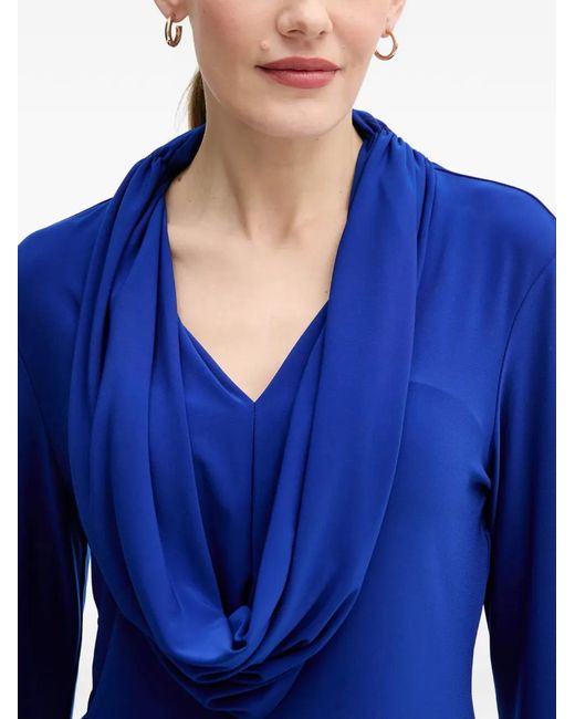 Joseph Ribkoff Flared Blouse in het Blue
