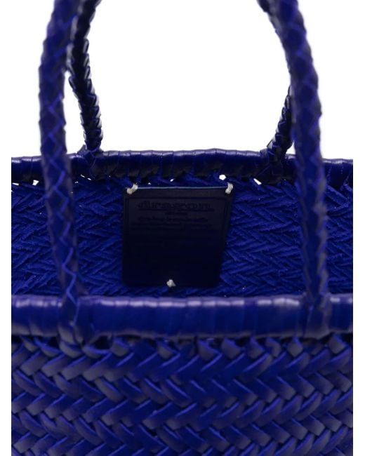 Dragon Diffusion Blue Small Triple Jump Tote Bag