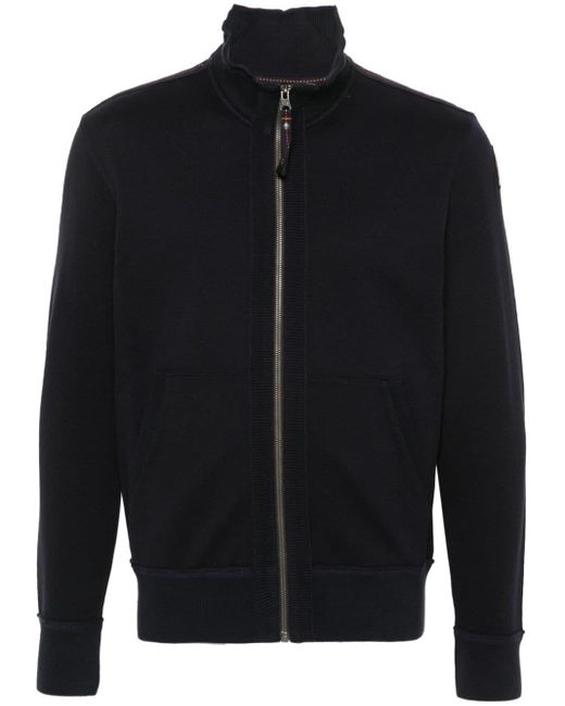 Parajumpers Blue Syd Zip-up Cardigan for men