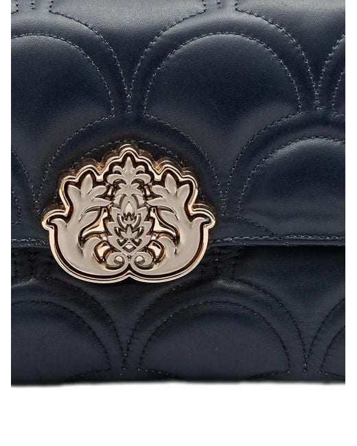 Isla Blue Sirena Quilted Chain Shoulder Bag