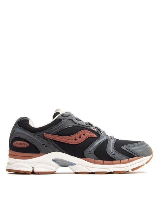 Saucony Gray Progrid Triumph Suede Sneakers