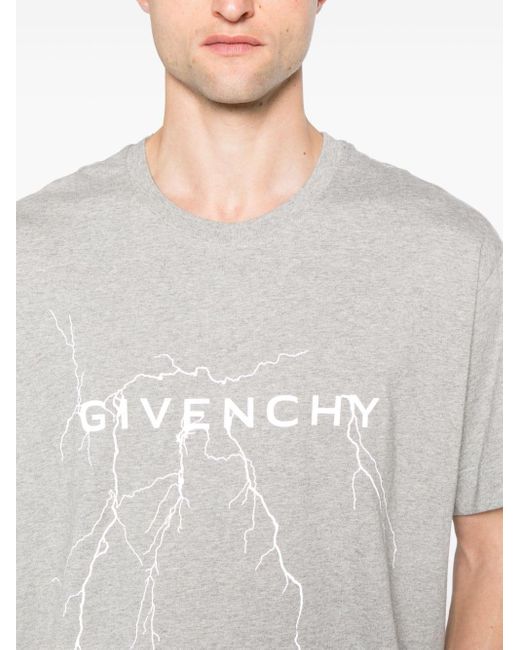 Givenchy T-Shirt mit reflektierendem Print in White für Herren