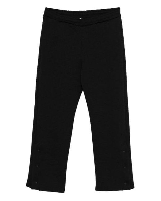 Gcds Black Cotton Trousers for men