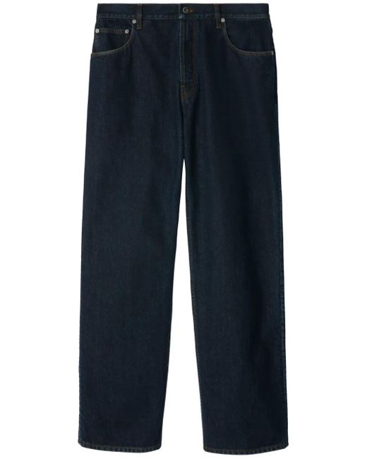 Vaqueros Rectos Burberry de hombre de color Blue