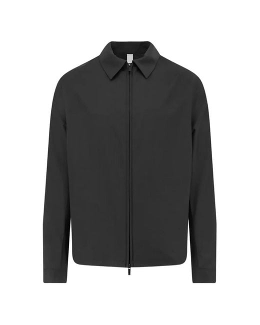 Hevò Black Verdemare Overshirt for men