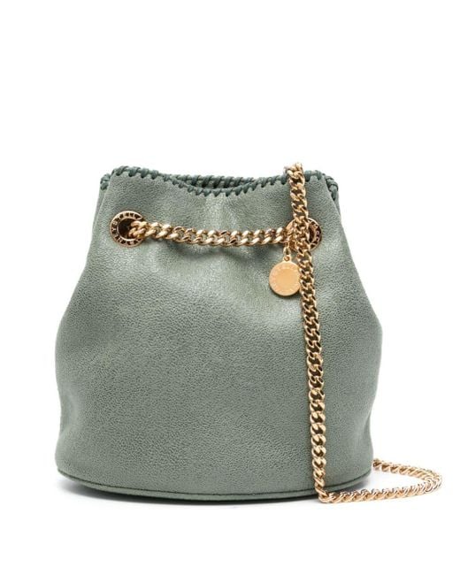 Stella McCartney Green Falabella Bucket Bag