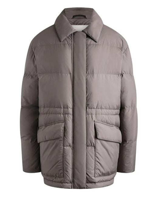12 STOREEZ Gray Flap-Pocket Jacket