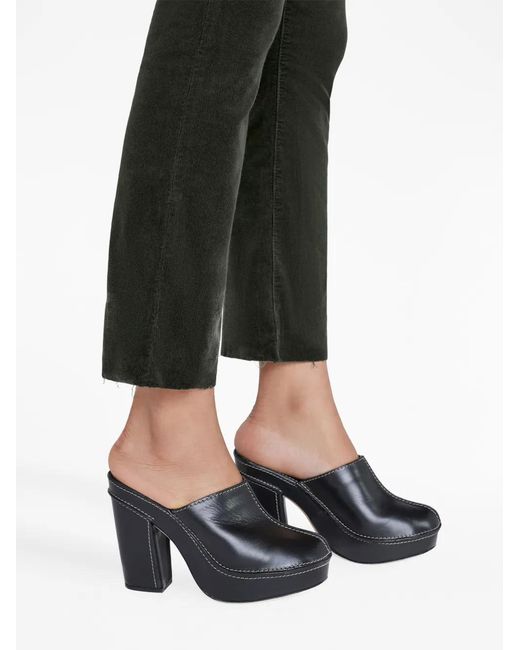 FRAME Green Le Crop Cropped-Jeans