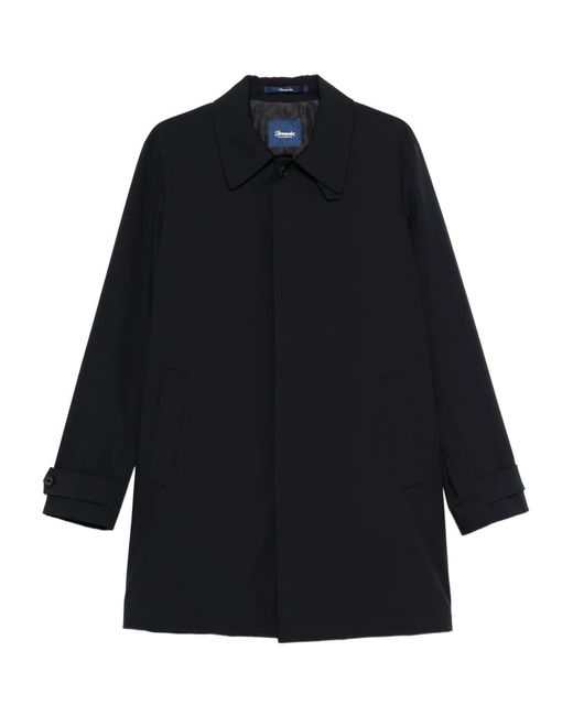 Drumohr Blue Single-Breasted Jacket for men
