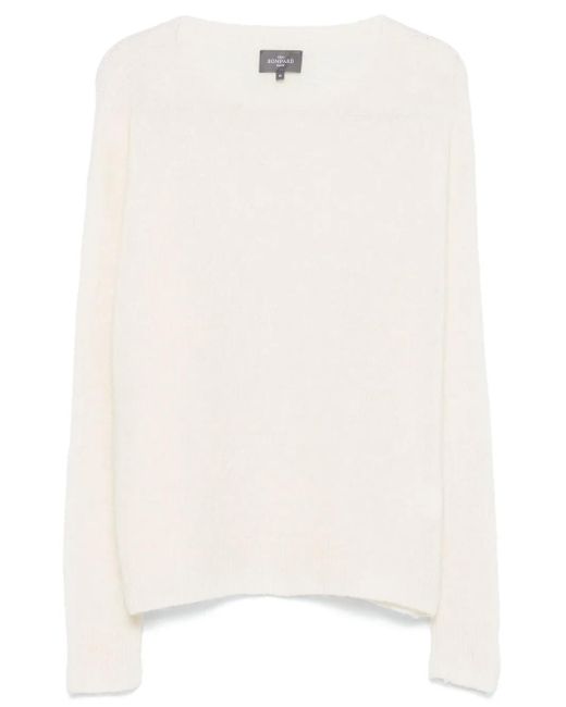 Eric Bompard White Pullover Aus Kaschmir