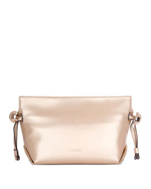 Liu Jo Natural Metallic Bucket Bag