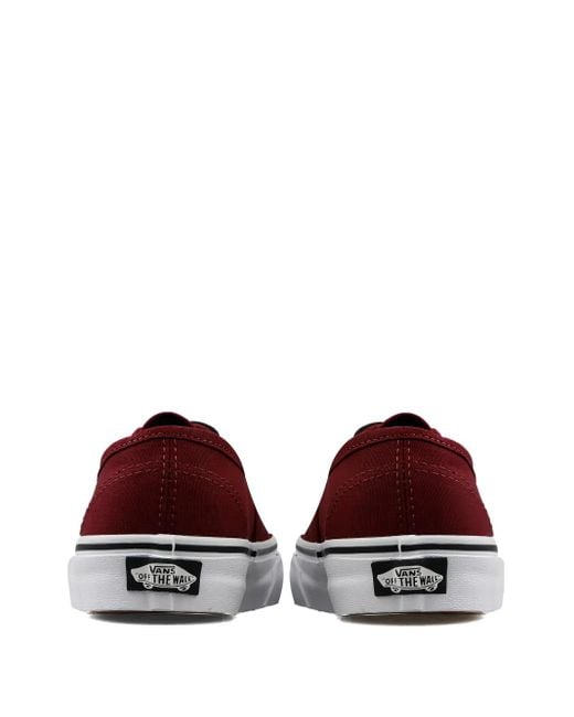 Vans Authentic Classic レースアップ スニーカー Red