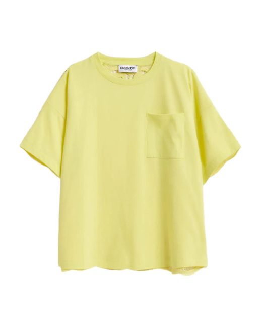 Essentiel Antwerp Yellow Hintern T-Shirt