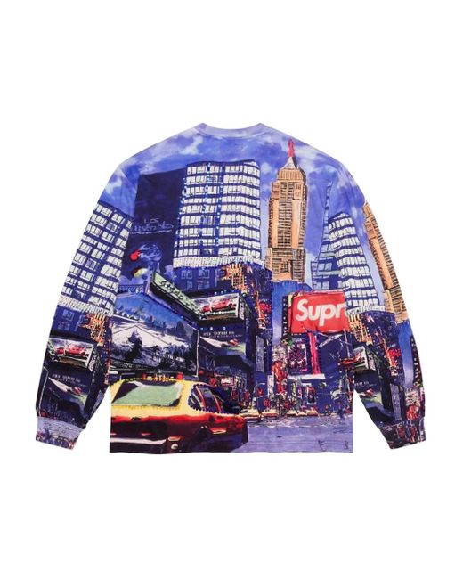 Supreme Skyline Sequin Top in Blue for Men | Lyst Supreme Skyline Sequin Top in Blue for Men | Lyst