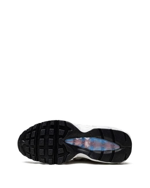 Nike White Air Max 95 "Summit University" Sneakers