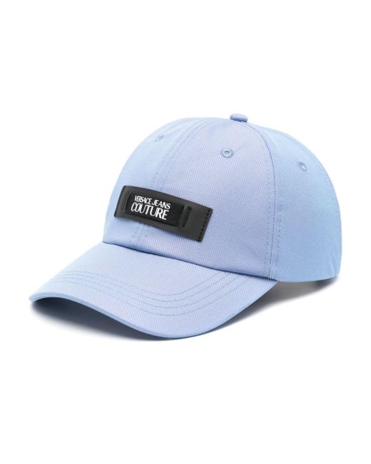 Cappello da baseball con applicazione di Versace in Blue da Uomo