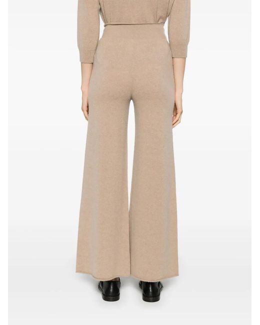 Vanisé Natural Wide-Leg Trousers
