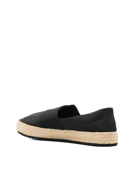 Gant Black Raffiaville Rope Espadrilles